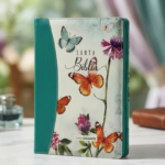 Biblia Reina Valera 1960 – Letra 15 Gigante. Mariposas Turquesa