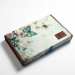 BIBLIA REINA VALERA 1960 EXQUISITA MARIPOSAS, CON MANIJA Y BROCHE - Imagen 3