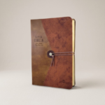 Biblia RV1960 Vintage Marrón, Elástico Letra Grande 11 puntos