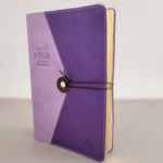 Biblia RV1960 Vintage Violeta, Elástico Letra Grande 11 puntos
